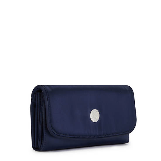 Kipling Money Land Snap Wallet Lommebok Marineblå | NO 1025DF